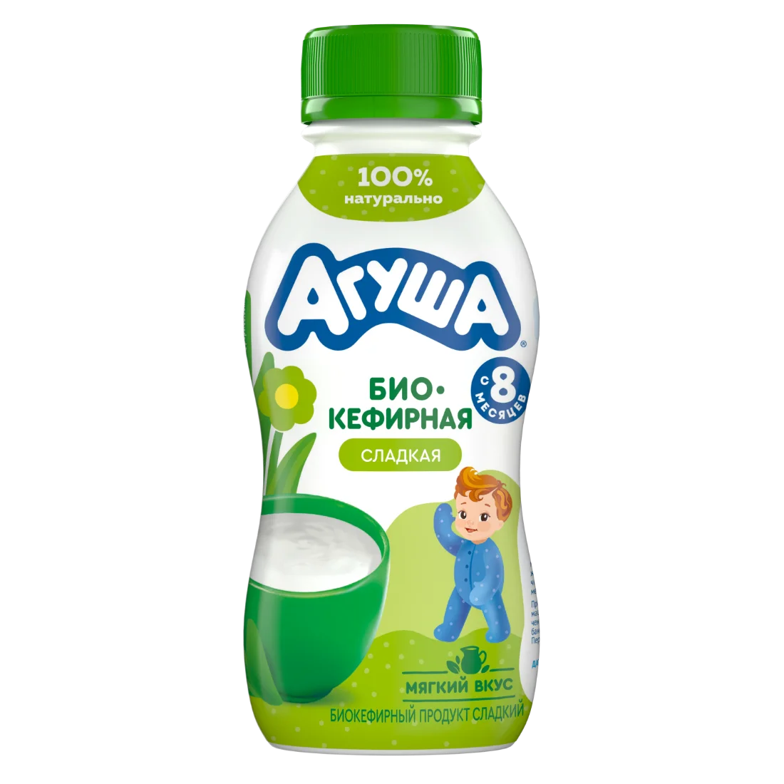 Агуша биокефирная сладкая