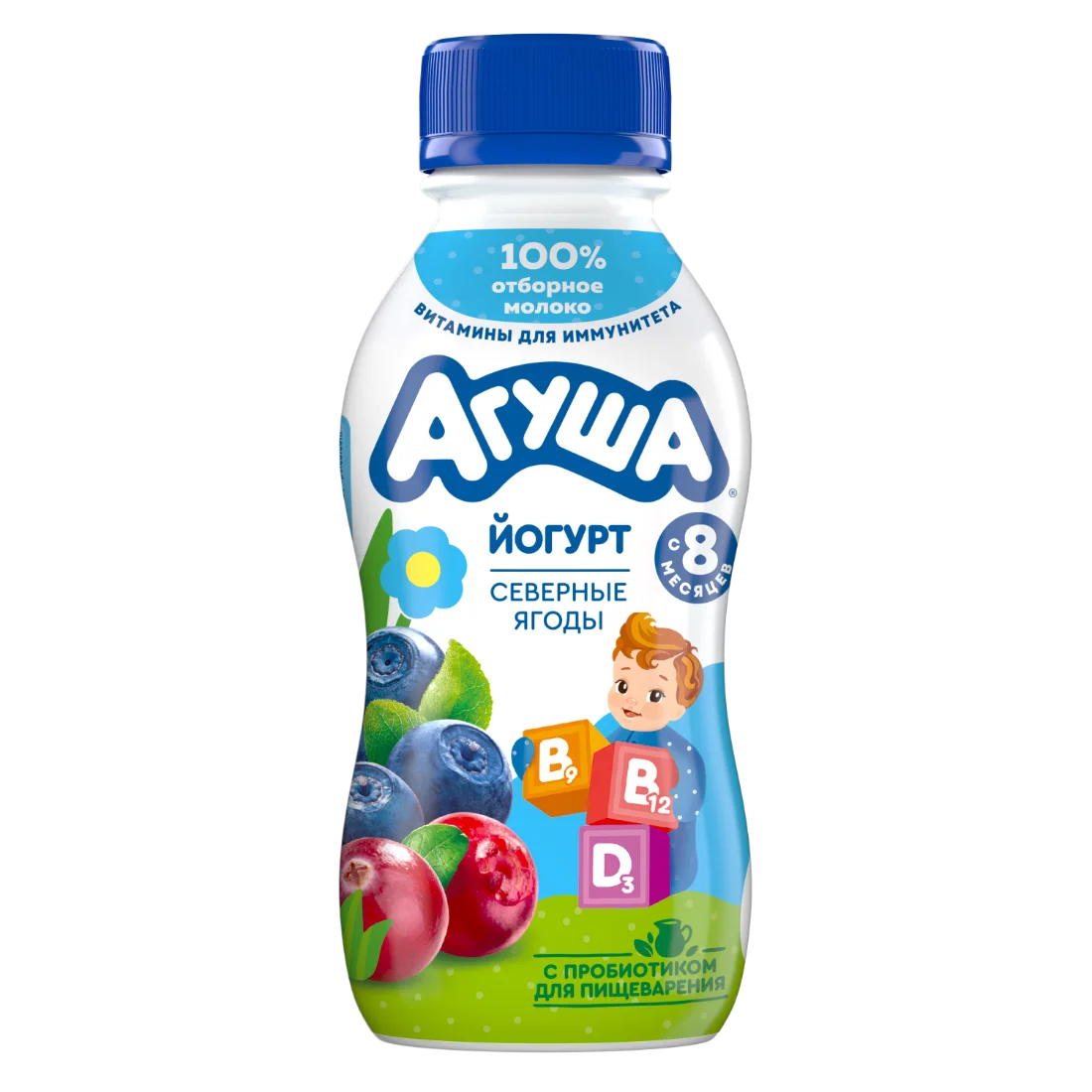 Йогурт питьевой Иммунити «Северные ягоды»