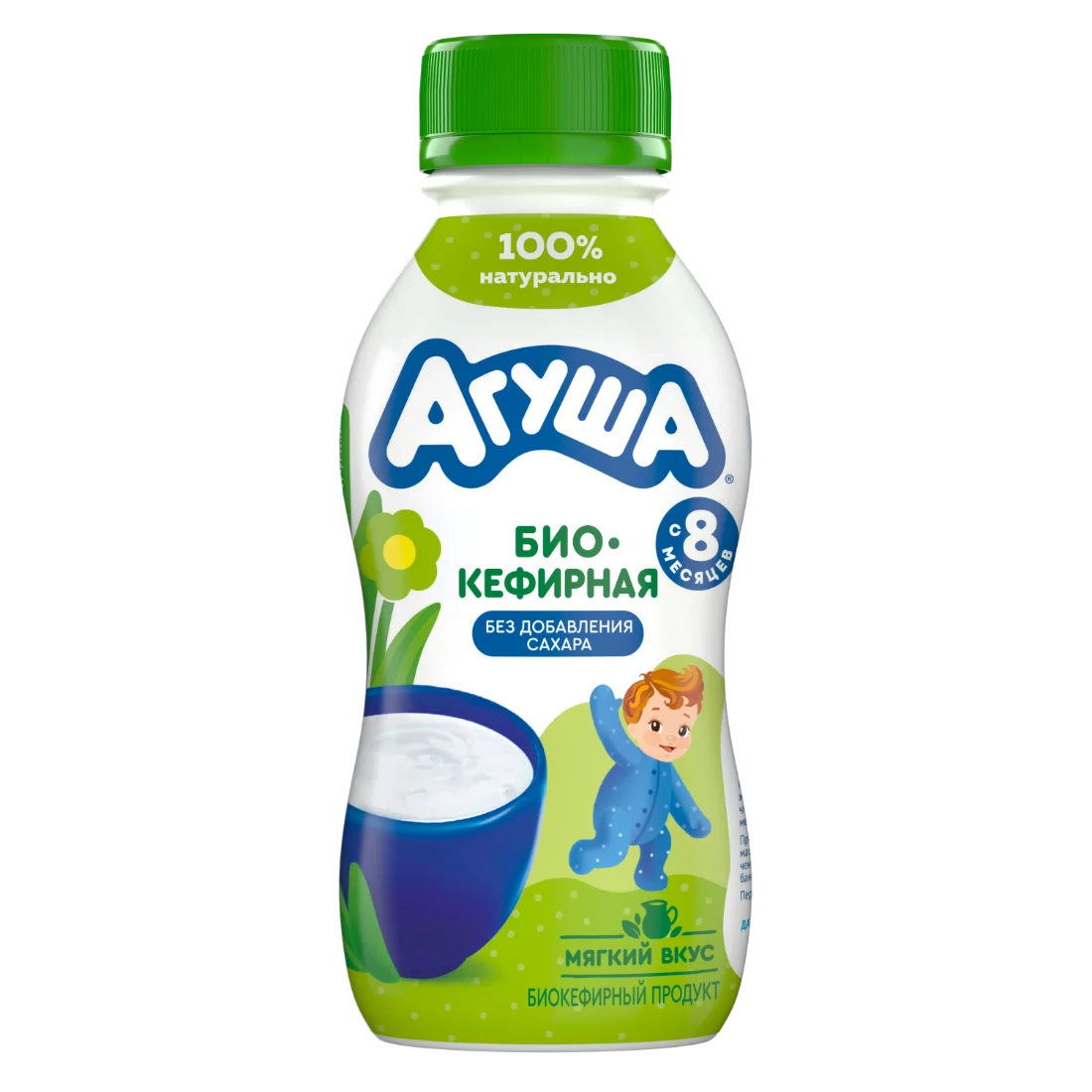 Агуша биокефирная без добавления сахара