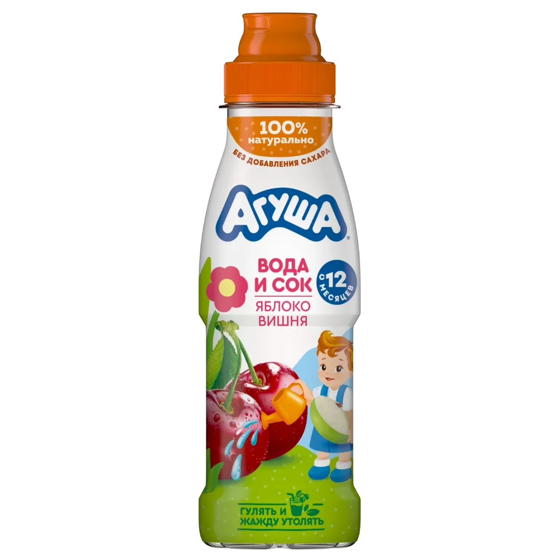 Напиток Вода и сок Яблоко-вишня