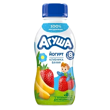 Йогурт питьевой Клубника-банан