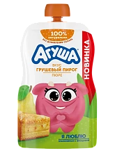 Фруктовое пюре со вкусом "Грушевый пирог"