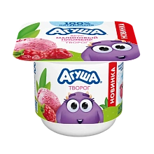 Творог со вкусом «Малиновый пломбир»