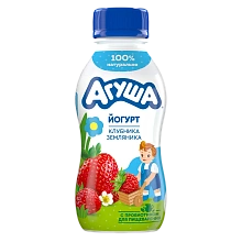 Йогурт питьевой Клубника-земляника
