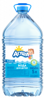 Детская вода Агуша 5 л, для новорожденных